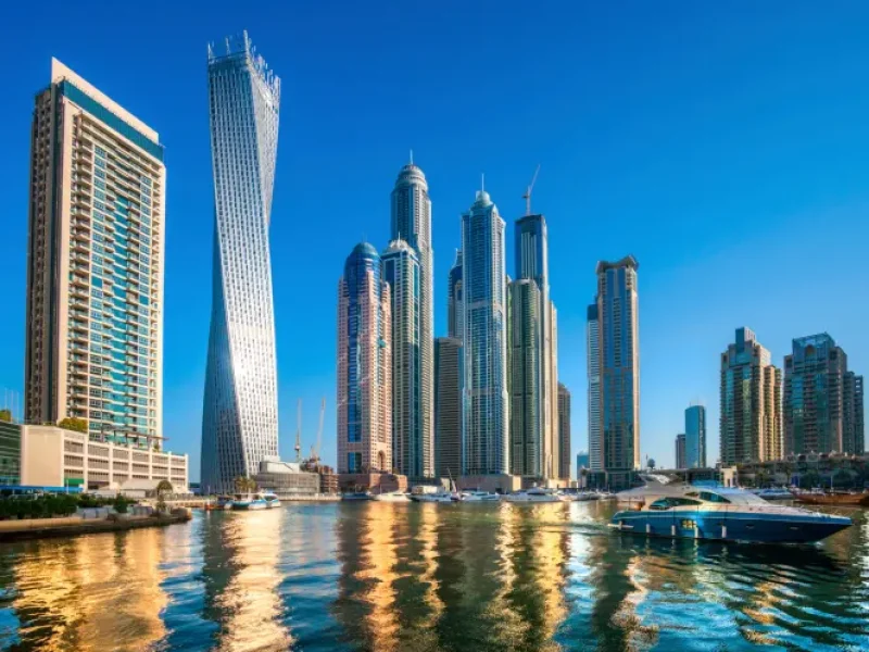 Ταξίδι στο Ντουμπάι, Ουρανοξύστες